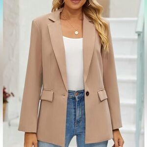 Tan Women’s Blazer Size Small